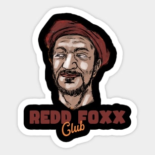 REDD FOXX CLUB Sticker